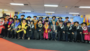 Pengukuhan Guru Besar Prof. Dr. H. Yuhelson, SH., MH., M.Kn di Bidang Kepakaran Hukum Kepailitan