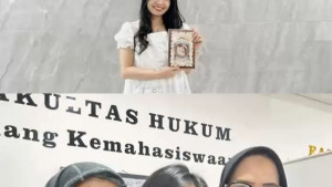Alumni Fakultas Hukum Universitas Jayabaya tulis Novel "Dear Gala"