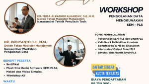 Program Studi Magister Manajemen Universitas Jayabaya gelar Workshop Pengolahan Data Menggunakan SEM-PLS